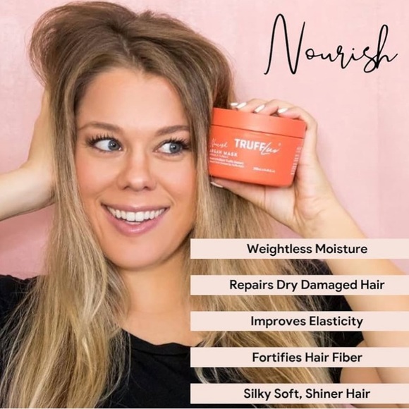 TRUFFluv nourish argon mask for hair with black truffle extract - Picture 2 of 4